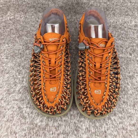 ✅Keen Uneek Sandals Men’s 9.5 Rust Bungie System Breathable Walking Water Shoes - Picture 6 of 12